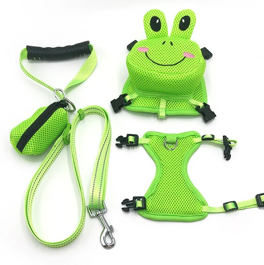 French Bulldog Backpack Harness Set